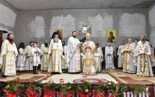 Binecuvântare pentru obștea Mănăstirii Nușeni, judeţul Bistrița-Năsăud