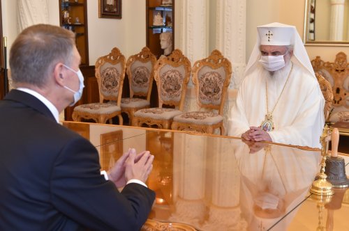 Președintele României s-a întâlnit cu Patriarhul Bisericii Ortodoxe Române  Poza 164067