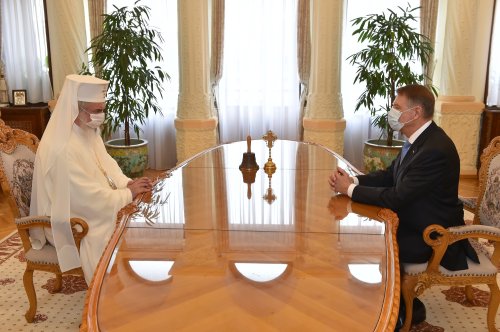 Președintele României s-a întâlnit cu Patriarhul Bisericii Ortodoxe Române  Poza 164069
