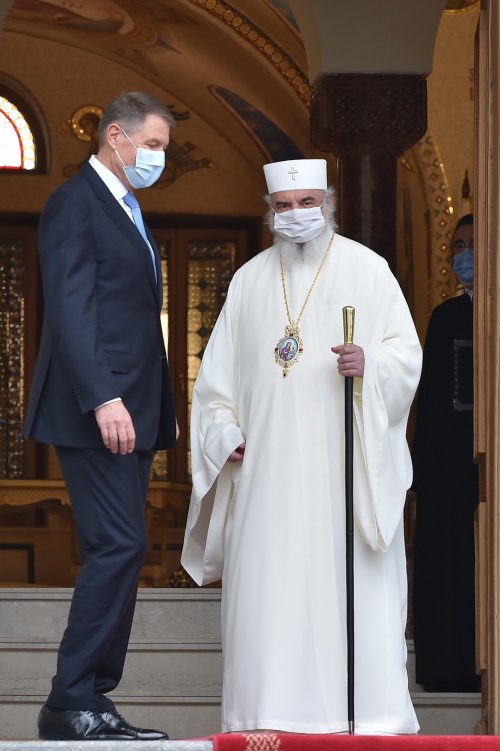 Președintele României s-a întâlnit cu Patriarhul Bisericii Ortodoxe Române  Poza 164071