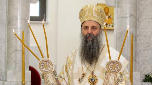 Mesaj de felicitare cu prilejul alegerii Patriarhului Bisericii Ortodoxe Sârbe  Poza 164241