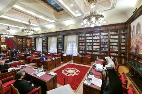 Sedința de lucru a Consiliului Național Bisericesc la Patriarhie Poza 164477