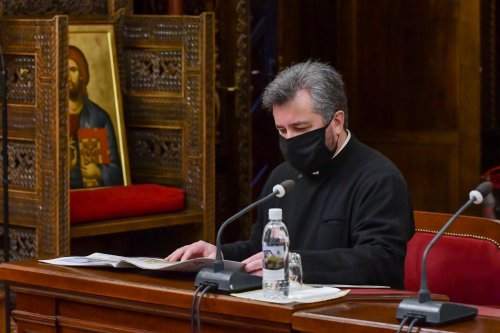 Sedința de lucru a Consiliului Național Bisericesc la Patriarhie Poza 164483