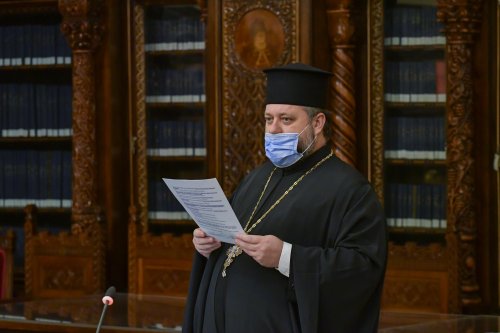 Sedința de lucru a Consiliului Național Bisericesc la Patriarhie Poza 164493