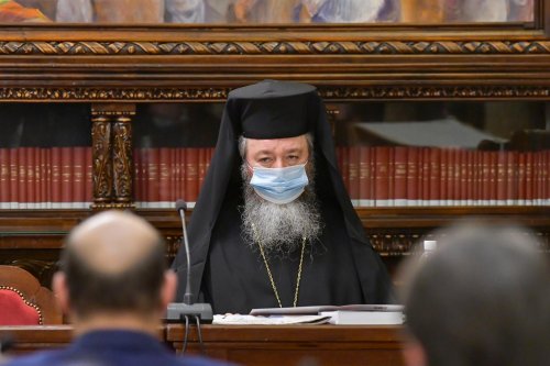 Sedința de lucru a Consiliului Național Bisericesc la Patriarhie Poza 164495