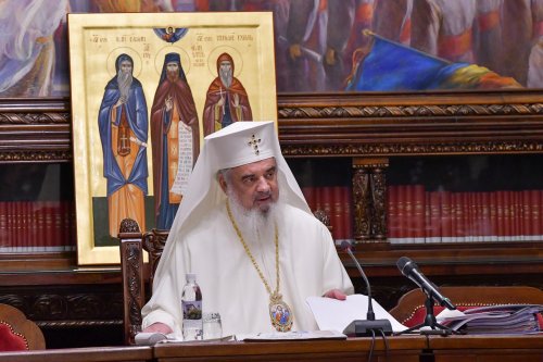 Sedința de lucru a Consiliului Național Bisericesc la Patriarhie Poza 164497