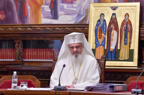 Sedința de lucru a Consiliului Național Bisericesc la Patriarhie Poza 164499