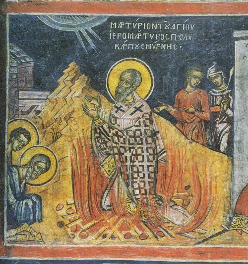 Sfântul Ierarh Policarp, Episcopul mucenic al Smirnei Poza 164395