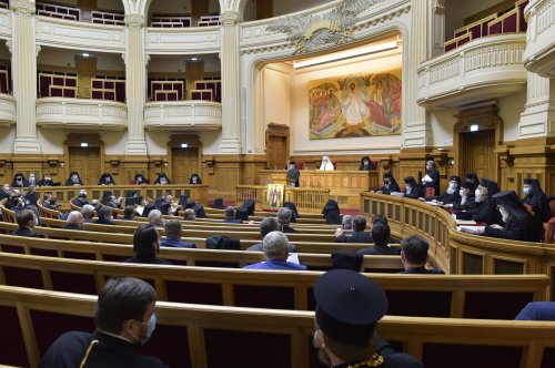Întrunirea Adunării Naționale Bisericești la Palatul Patriarhiei din București  Poza 164581