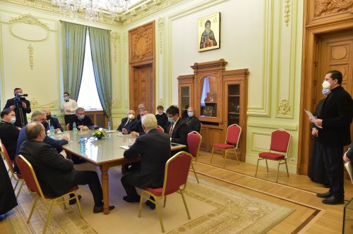 Întrunirea Adunării Naționale Bisericești la Palatul Patriarhiei din București  Poza 164591