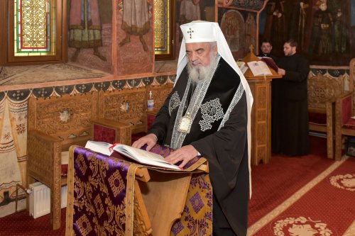 Prima zi a Canonului Mare la Reşedinţa Patriarhală