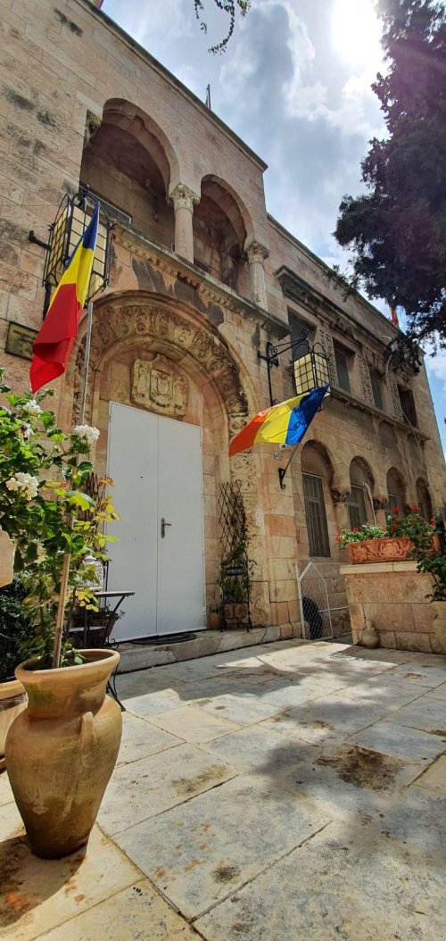Ambasadorul Israelului în România la Reprezentanţa Patriarhiei Române la Locurile Sfinte  Poza 167178