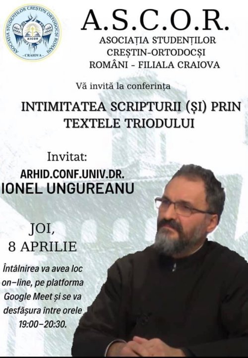 Conferinţe duhovniceşti organizate de ASCOR Craiova Poza 167281