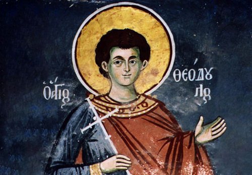 Sf. Mc. Teodul şi Agatopod; Sf. Mc. Victorin  şi cei împreună cu el Poza 167509
