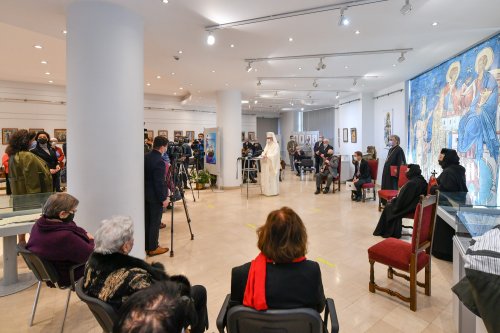 Expoziție dedicată Mănăstirii Voroneț la Biblioteca Academiei Române