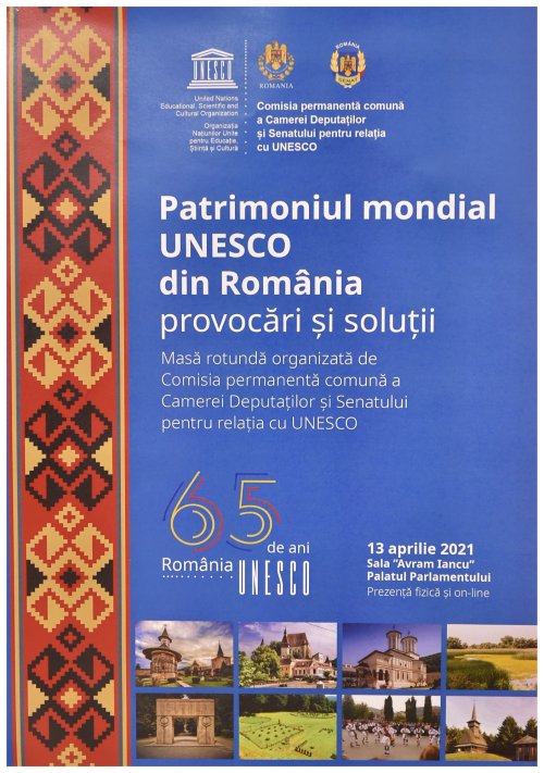 Conferință dedicată patrimoniului mondial UNESCO din România la Palatul Parlamentului Poza 168282