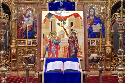 Denia Acatistului Bunei Vestiri la Catedrala Patriarhală Poza 168641