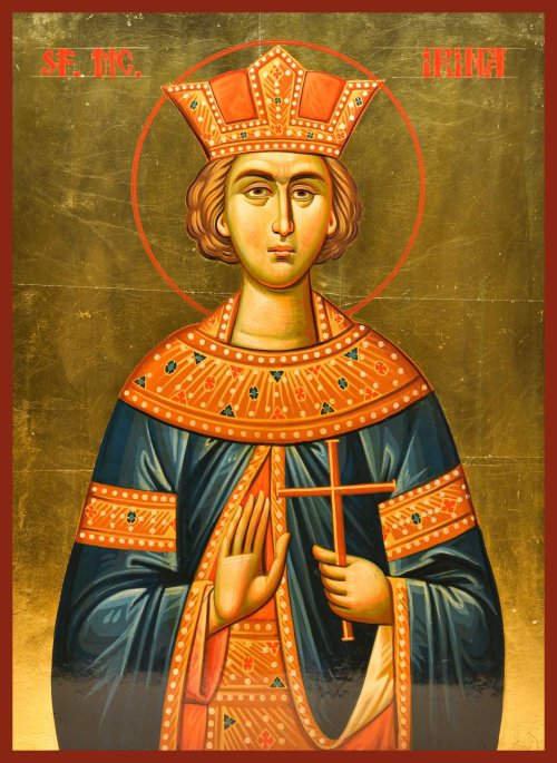 Sfânta Mare Muceniţă Irina; Sfântul Cuvios Mucenic Efrem cel Nou (Harţi) Poza 170139