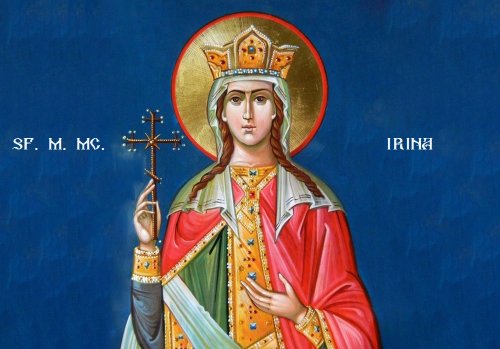 Sfânta Mare Muceniţă Irina; Sfântul Cuvios Mucenic Efrem cel Nou (Harţi) Poza 170140
