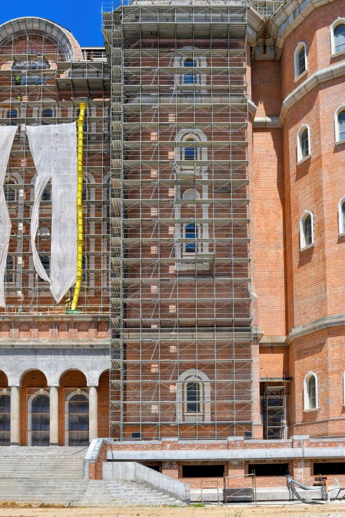 Stadiul lucrărilor pe șantierul Catedralei Naționale la finalul primăverii Poza 171437