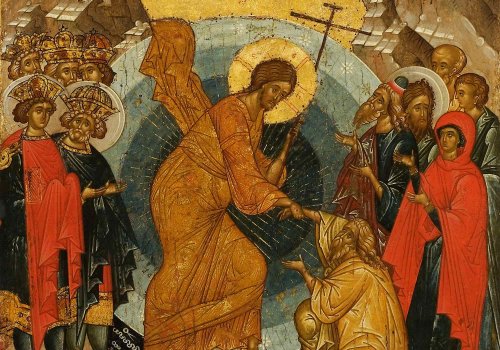 Învierea  lui Hristos ne ridică din păcatul aducător  de suferinţă Poza 171288