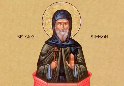 Cuviosul Simeon şi înălţarea duhovnicească prin minunate nevoinţe  Poza 171895