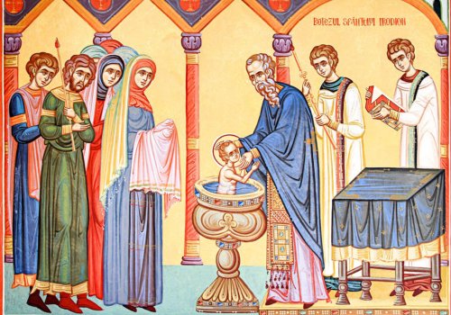 Copilul în textul liturgic al  Tainei Botezului 