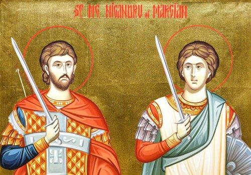 Sfinţii Mucenici Nicandru şi Marcian; Aducerea moaştelor Sfântului Mare Mucenic Teodor Stratilat  Poza 173163