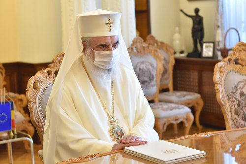 Ambasadorul Greciei  în vizită de prezentare la Patriarhia Română Poza 173301