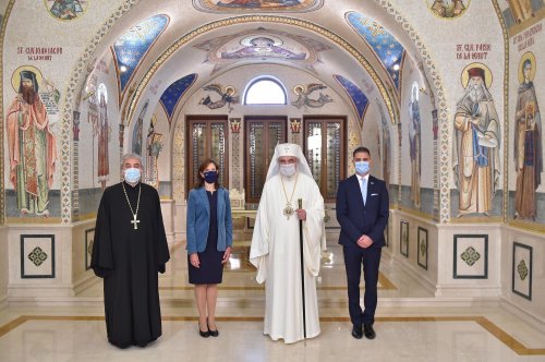 Ambasadorul Greciei  în vizită de prezentare la Patriarhia Română
