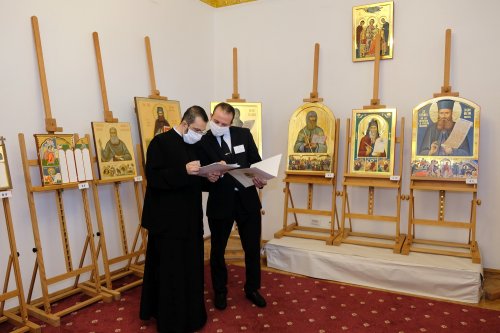 Evaluarea lucrărilor din concursul „Icoana ortodoxă - lumina credinţei” Poza 175541
