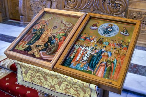 Sfinţii români, cinstiţi la mănăstirea lor din Capitală Poza 175936