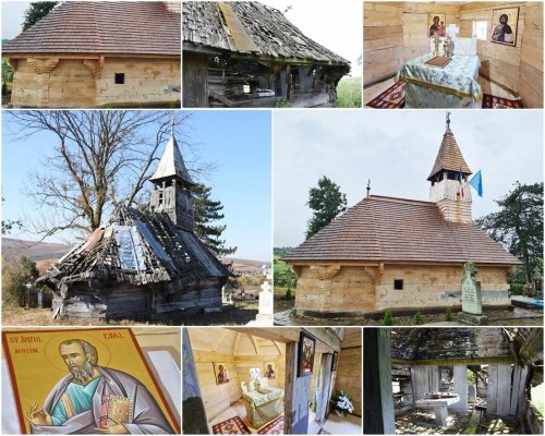 Biserica de lemn din Săliștea Veche a fost târnosită Poza 176055
