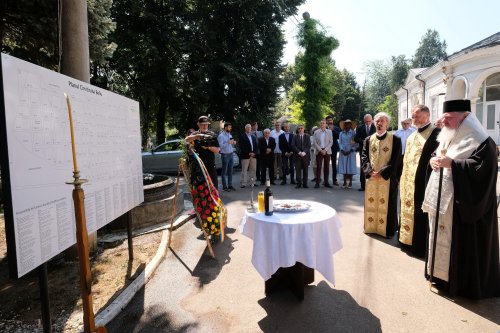 Un nou panou informativ inaugurat de Ambasada Germaniei în Cimitirul Bellu