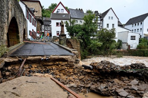 Inundații catastrofale în vestul Europei