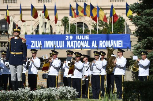 Ceremonii militare de Ziua Imnului Naţional