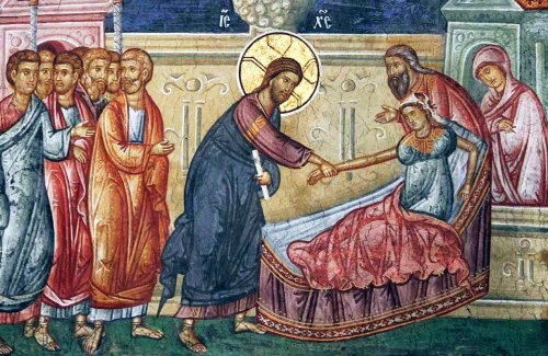 Matei 9, 18–26 (Învierea fiicei lui Iair) Poza 178778