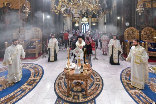 Slujbă de pomenire pentru Patriarhii Iustin și Teoctist la Catedrala Patriarhală Poza 178793