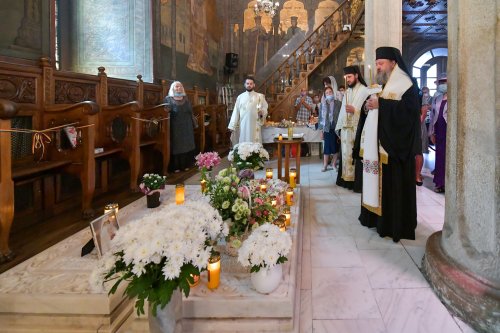 Slujbă de pomenire pentru Patriarhii Iustin și Teoctist la Catedrala Patriarhală Poza 178802