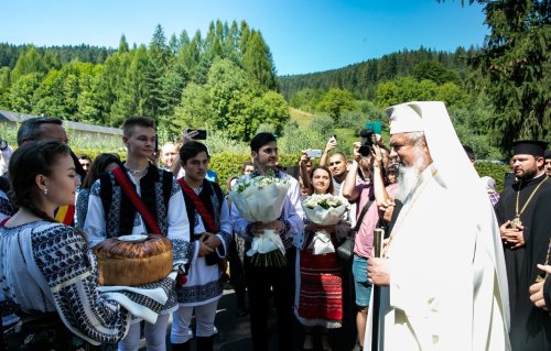 Patriarhul României a binecuvântat începutul manifestărilor de la Putna Poza 180202