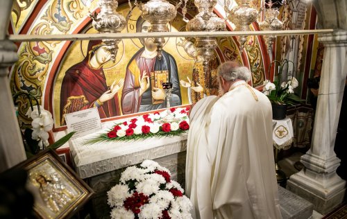 Patriarhul României a binecuvântat începutul manifestărilor de la Putna Poza 180209