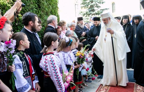 Patriarhul României a binecuvântat începutul manifestărilor de la Putna Poza 180232