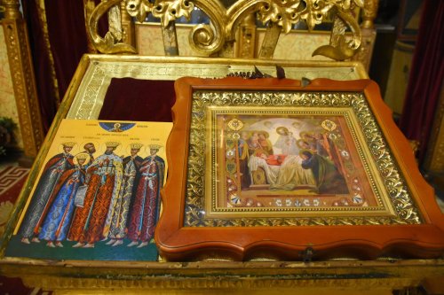 Icoane în mozaic impresionante sfințite la ctitoria Brâncovenilor din București  Poza 180848