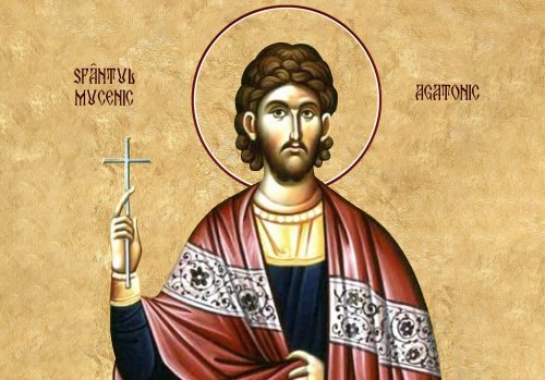 Sfântul Mucenic Agatonic şi cei împreună cu el