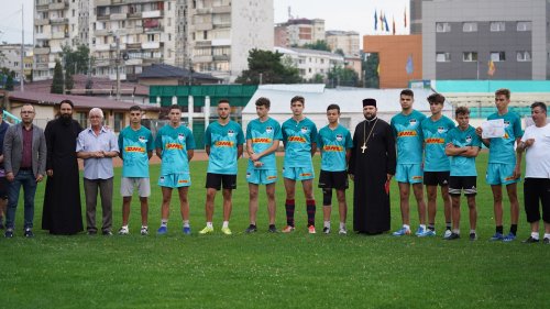 Campionat de fotbal pentru tinerii din Arhiepiscopia Sucevei și Rădăuților Poza 181767