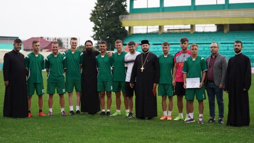 Campionat de fotbal pentru tinerii din Arhiepiscopia Sucevei și Rădăuților Poza 181768