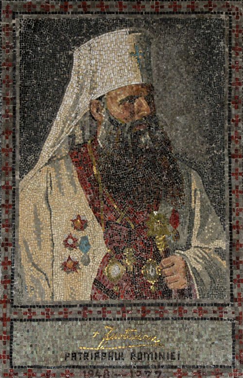 Istoria frământată a tabloului în mozaic al Patriarhului Justinian Poza 183590