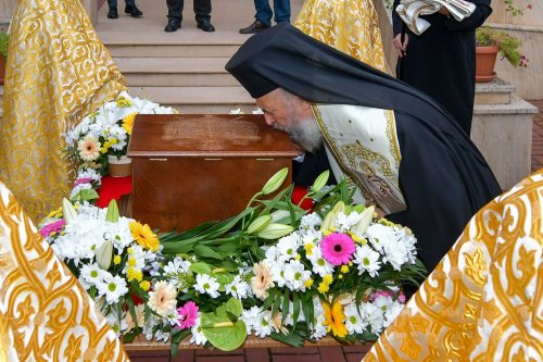 Episcopul Nifon Niculescu s-a întors pentru vremelnica odihnă în ctitoria sa din Galaţi