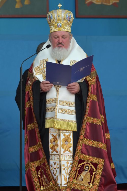 Moment solemn la aniversarea întronizării Patriarhului României Poza 186287