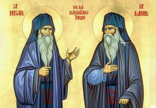 Sf. Mc. Haritina; Sf. Cuv. Daniil şi Misail de la Mănăstirea Turnu Poza 186945